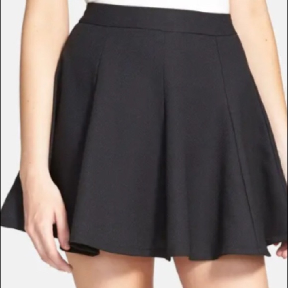 Lush | Never Worn Black Skater Skirt